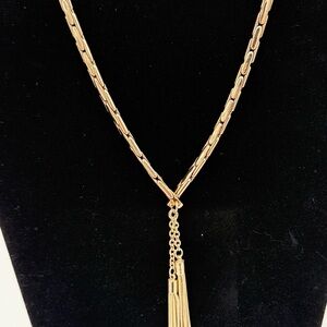 WHBM Elegant Gold Chain Necklace